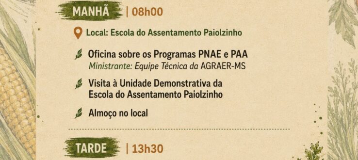 Primeiro dia do VI Seminário e XXII Campanha do Alimento Orgânico em Corumbá